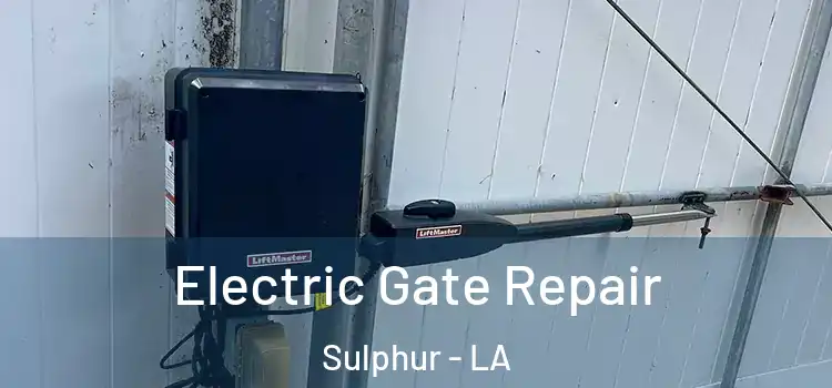 Electric Gate Repair Sulphur - LA