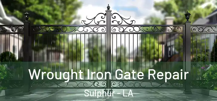 Wrought Iron Gate Repair Sulphur - LA